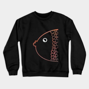 Colorful karp rainbow red Crewneck Sweatshirt